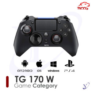 گیم پد بی سیم تسکو TG 170W مخصوص PS4 نمای جلو