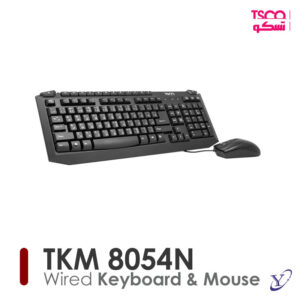 کیبورد بی سیم تسکو TKM 8054 با حروف فارسی