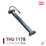هاب باریک و سبک تسکو THU 1178 در کنار لپ تاپ