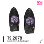 اسپیکر دو تکه تسکو TS 2078 با درایور 3 اینچی روی میز کار