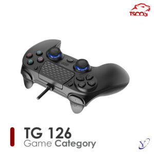 بازی روی مبل با PC به کمک کابل بلند گیم پد تسکو TG 126