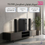 ریموت کنترل و پورت های اتصال اسپیکر تسکو TS 2181