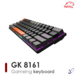 سوییچ های مکانیکال نقره ای کیبورد تسکو مدل GK 8161