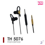 جک 3.5 میلی متری و گوشی های توگوشی هندزفری TH 5076