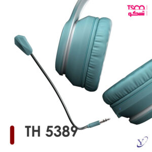 میکروفون جداشونده و کاپ گربه ای هدفون تسکو مدل TH 5389