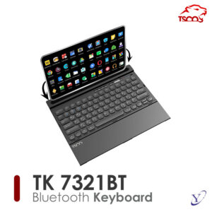 اتصال همزمان به 3 دستگاه در کیبورد بلوتوثی تسکو مدل TK 7321