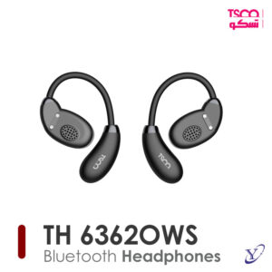 ایربادز بی سیم تسکو TH 6362 OWS با طراحی open-ear نمای جلو