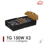 بازی دو نفره با بسته گیم پد بی سیم تسکو TG 150WX2